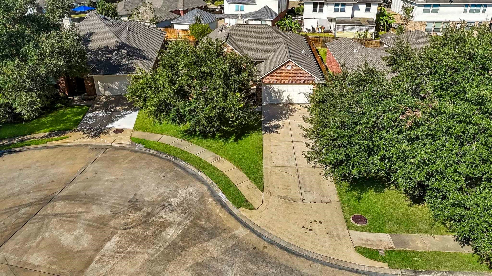 Quiet cul-de-sac location with no through traffic, ensuring peace, privacy, and safety for residents.
