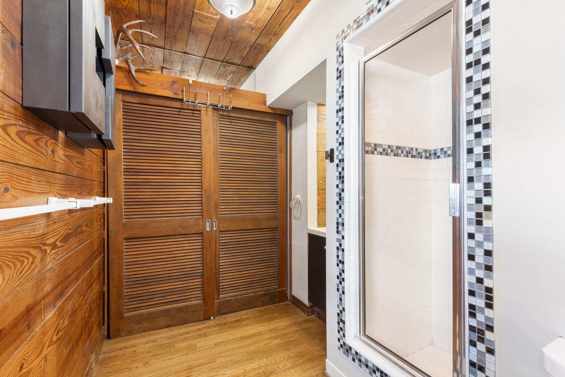 505 Harvard Street, Houston, TX 77007 Primary Bath with closet.