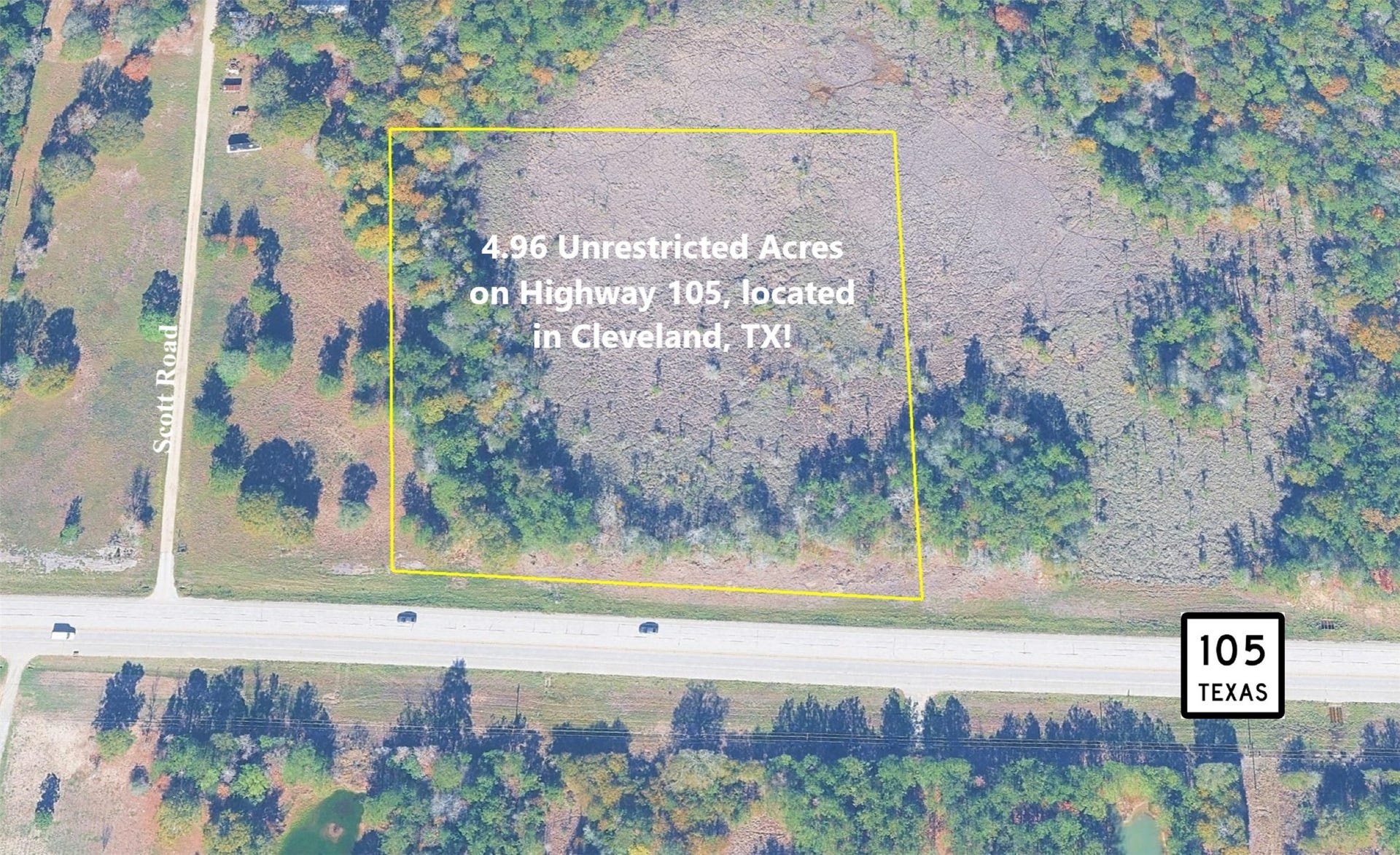4.96 Acres Highway 105, Cleveland, TX 77328