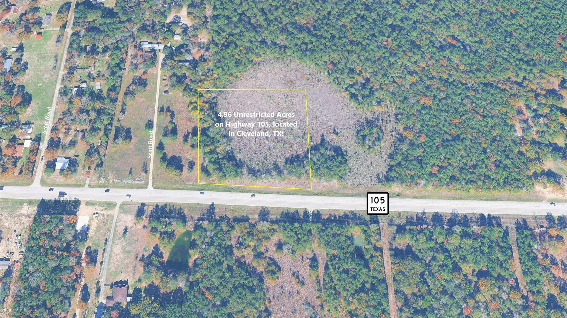4.96 Acres Highway 105, Cleveland, TX 77328