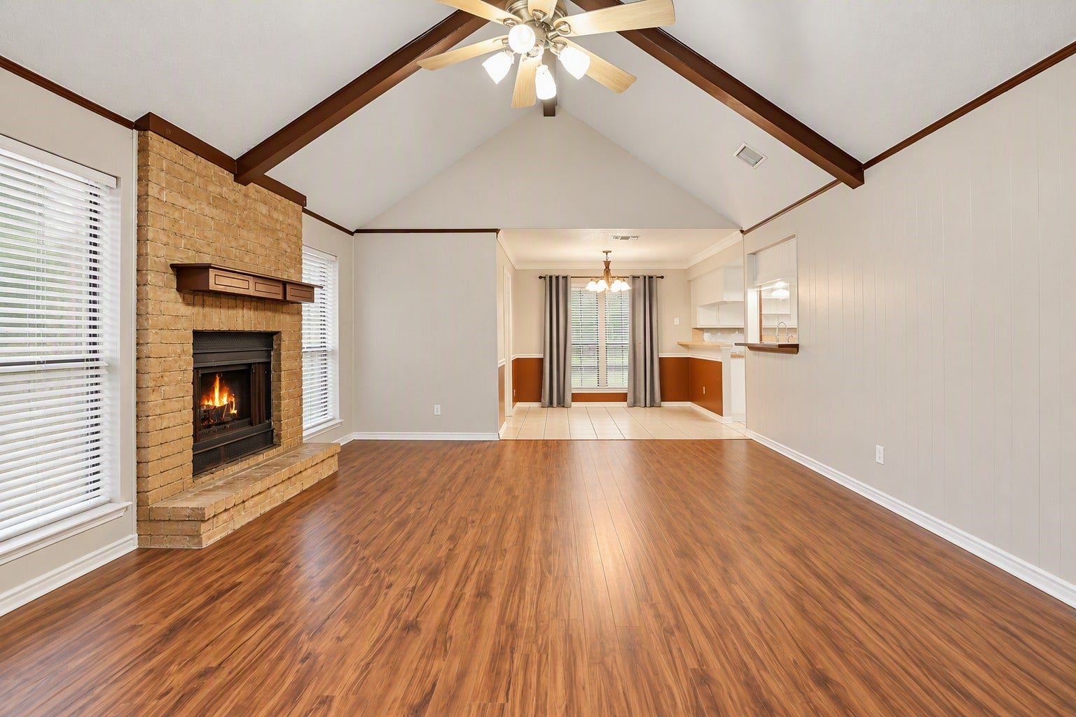 Furniture virtually removed