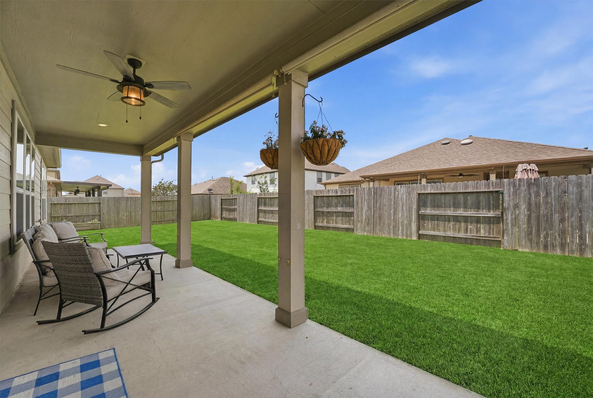 3502 Saxton Green Rd Road, Pearland, TX 77584 Spacious backyard with plenty of room!