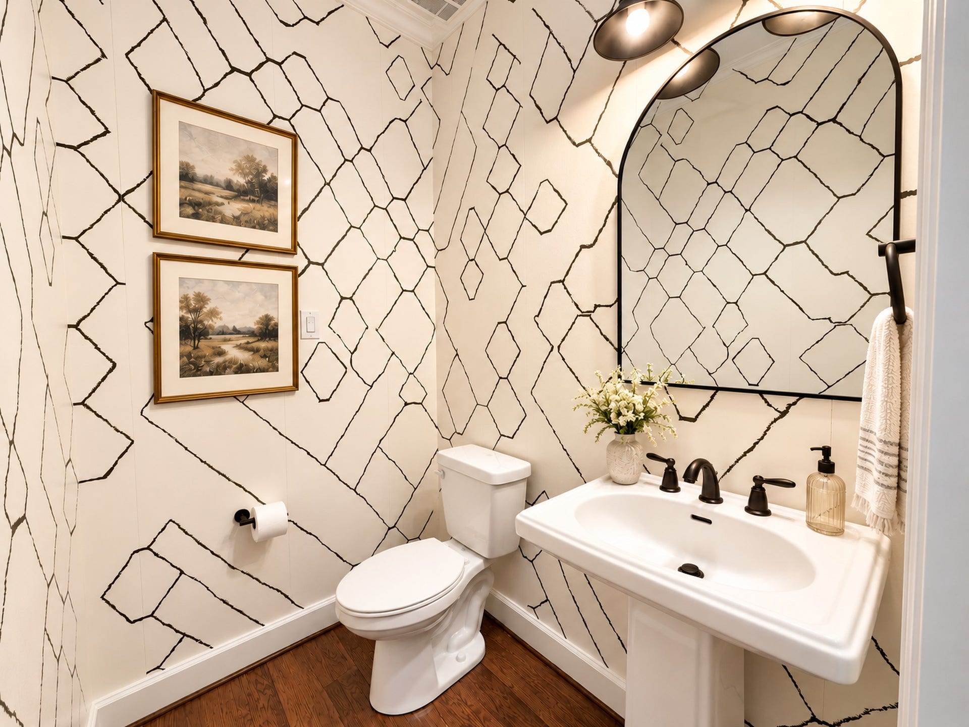 246 Kendrick Pines Boulevard, Spring, TX 77389 Downstairs Half Bathroom