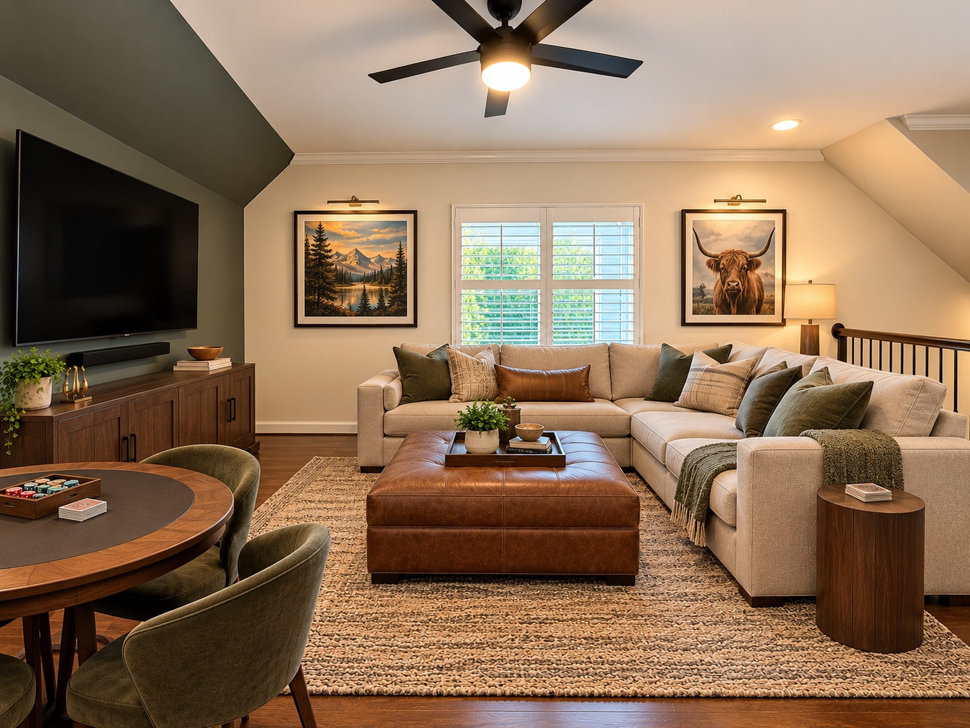 246 Kendrick Pines Boulevard, Spring, TX 77389 Upstairs Gameroom - virtually staged