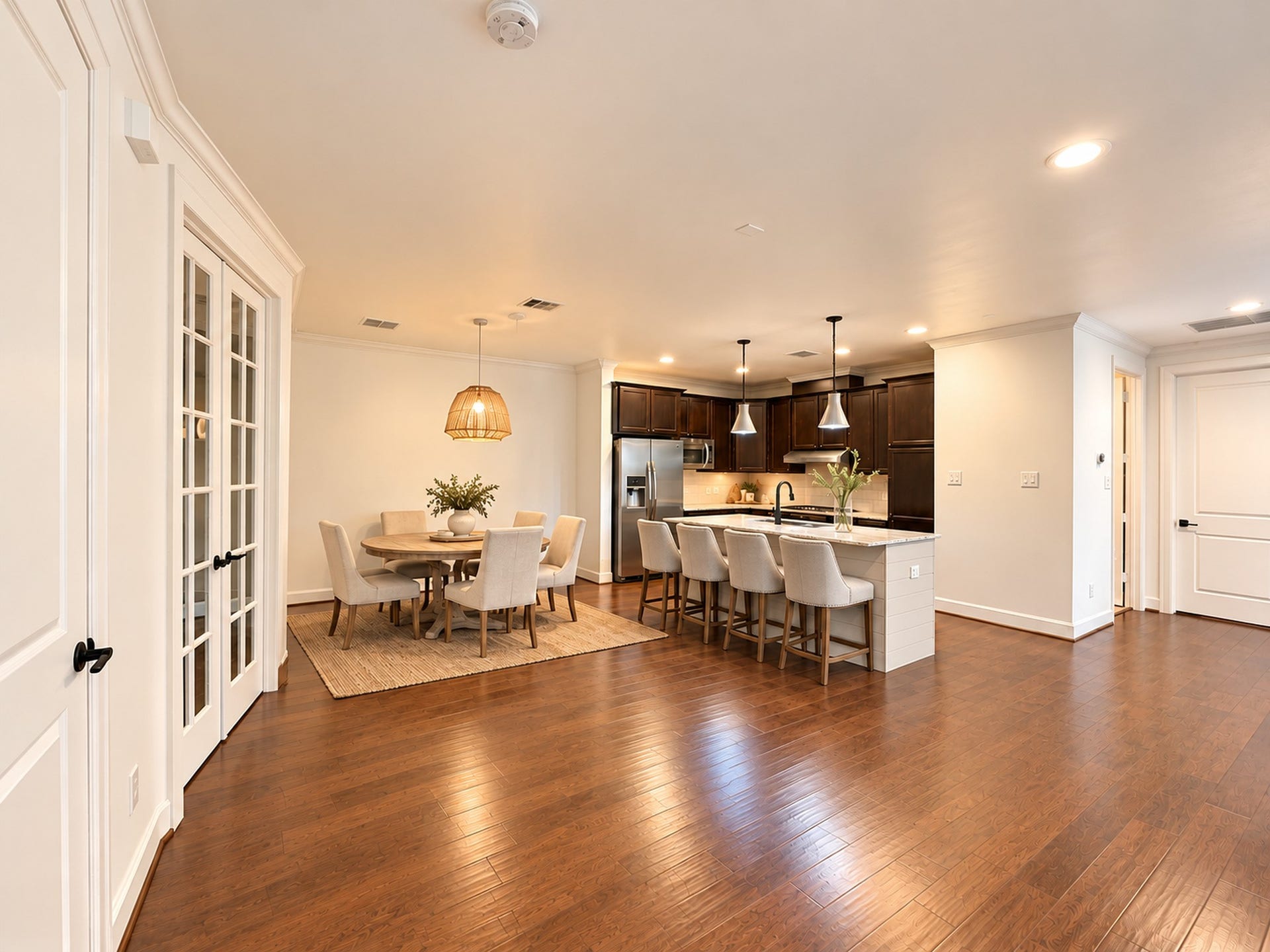 246 Kendrick Pines Boulevard, Spring, TX 77389 Dining Room & Kitchen - virtually staged