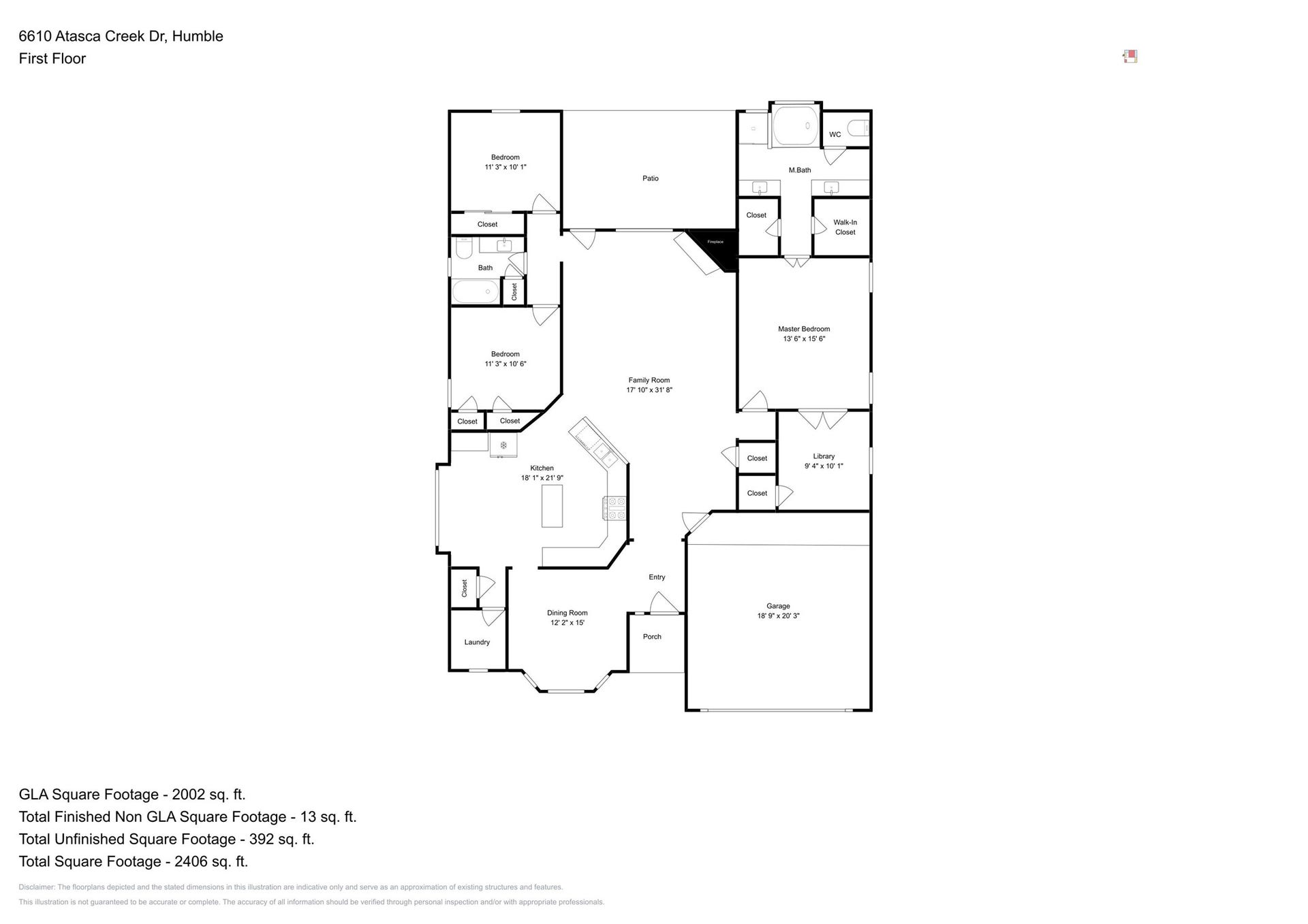 6610 Atasca Creek Drive, Humble, TX 77346