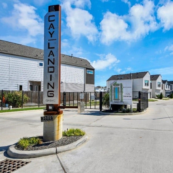 Gated Cay landing community