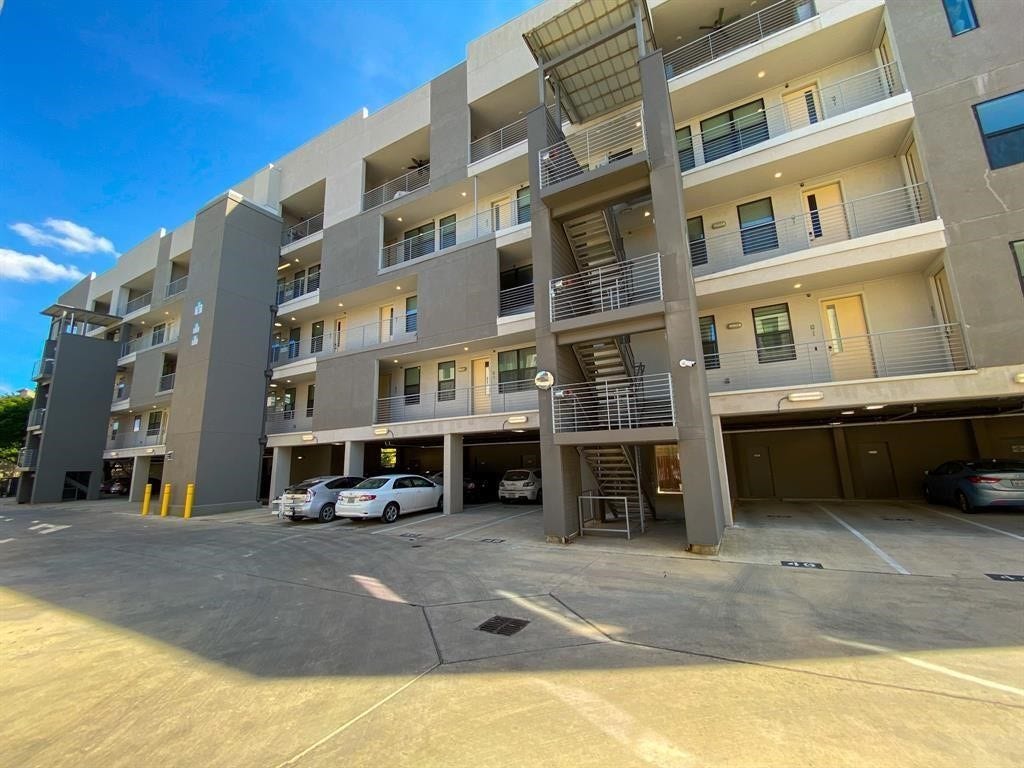 2401 Crawford Street, #A-213, Houston, TX 77004 Parking area; two spaces available, tandem parking