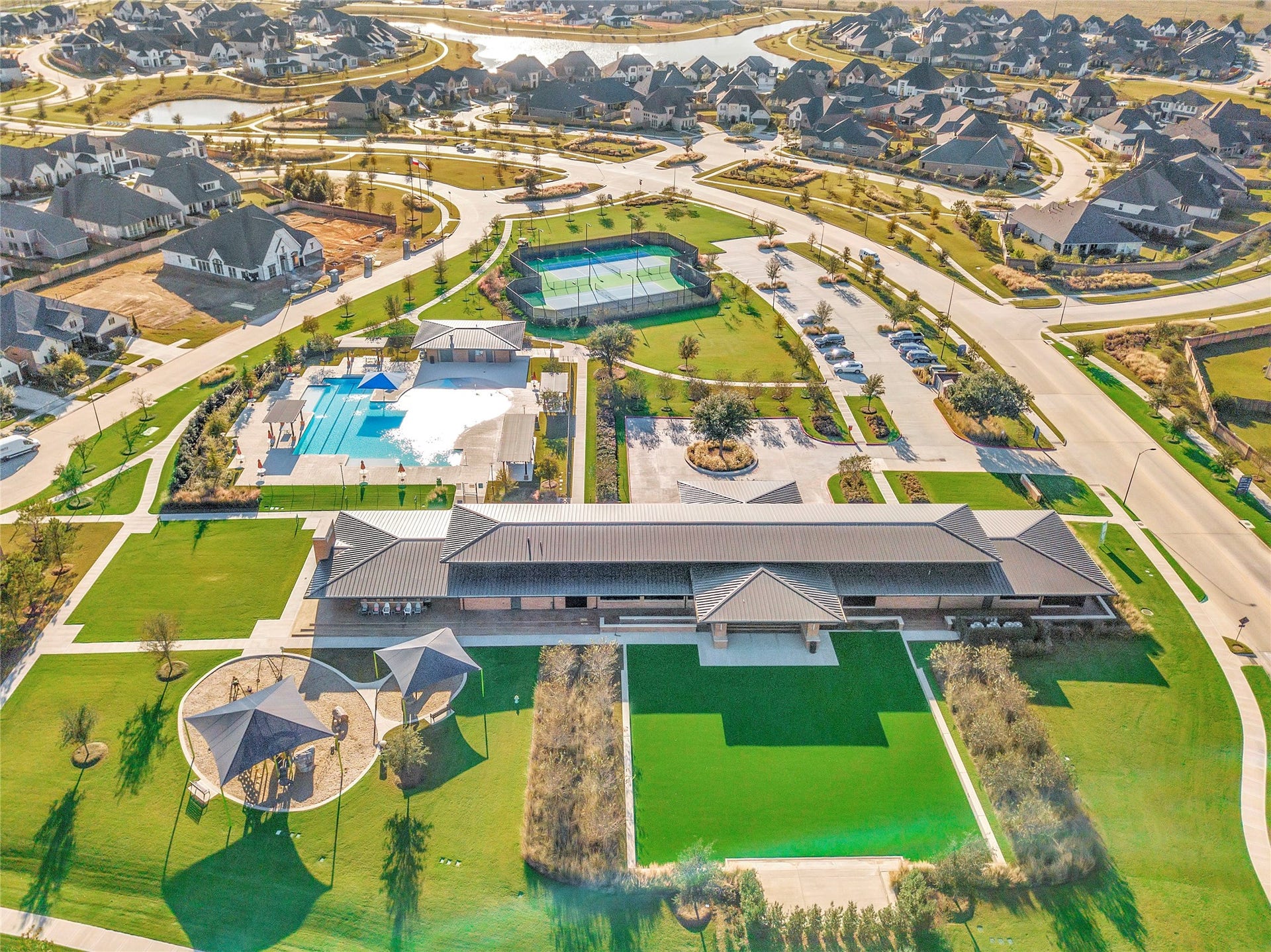 6418 Shadowbrook Hollow Trail, Katy, TX 77493 Resort-style recreation at Elyson features a sparkling community pool, lighted tennis courts, scenic walking paths, and expansive green spacescreating the perfect setting for staying active, enjoying the outdoors, and connecting with neighbors in this thoughtfully designed Katy community.