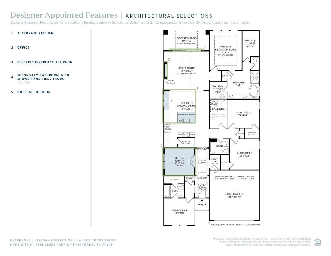 5315 Gless Park Drive, Richmond, TX 77406 Floor plan