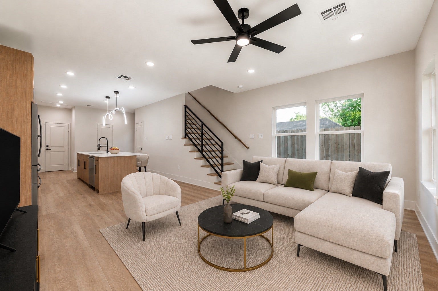 7930 Corinth Street, Houston, TX 77051 Furniture & fridge are AI generated