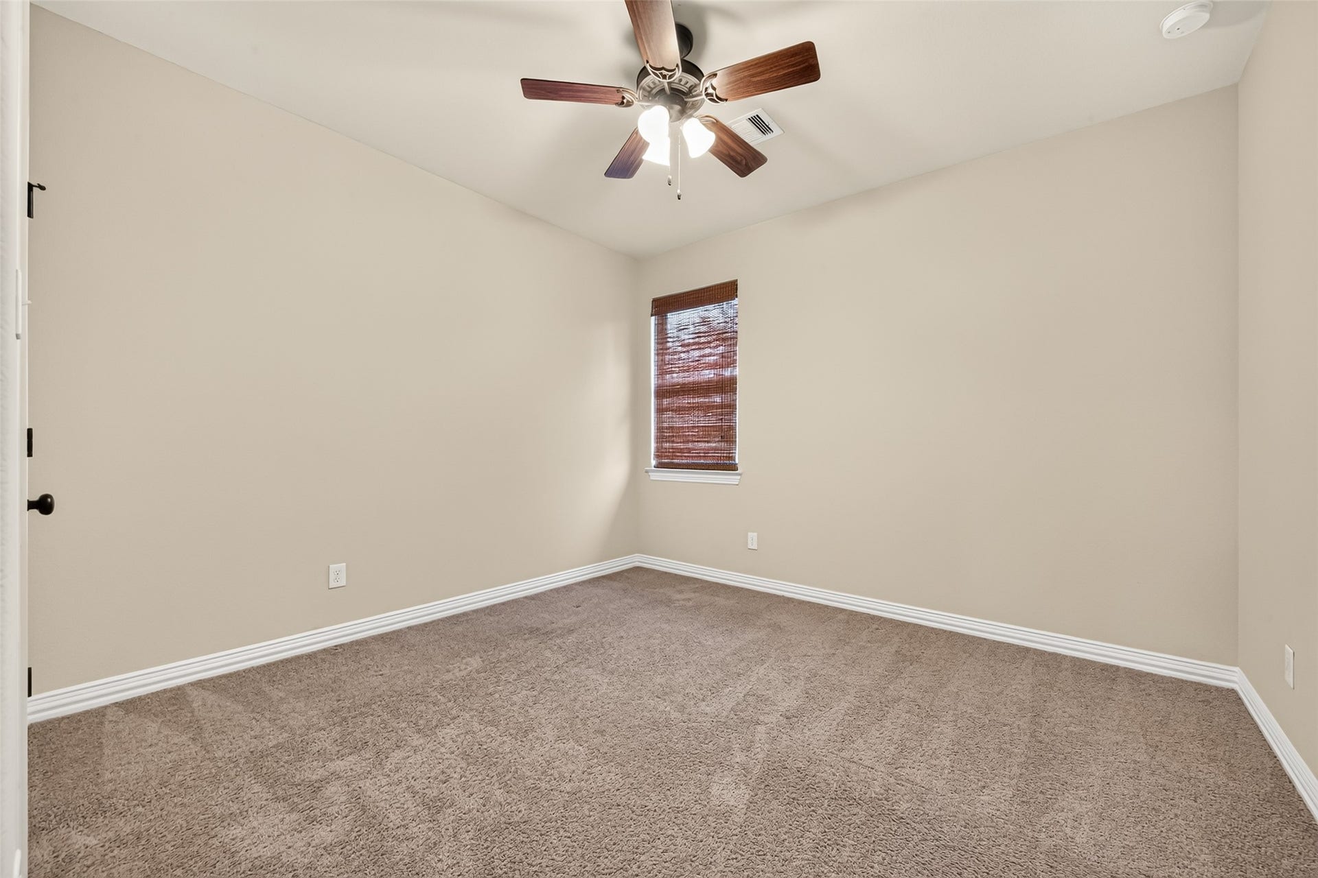 Secondary bedroom with window