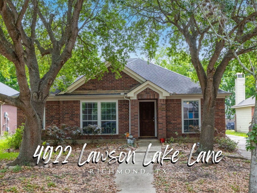 Property photo for 4922 Lawson Lake Lane, Richmond, TX