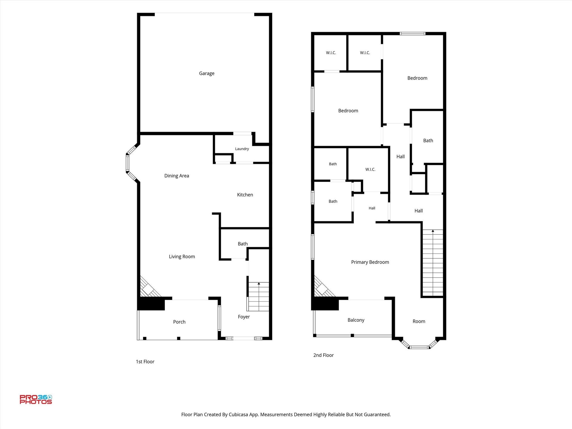 2220 Bering Drive, #12, Houston, TX 77057 Two-story floor plan illustrating the living areas, three bedrooms, and attached garage. Layout and dimensions are approximate.