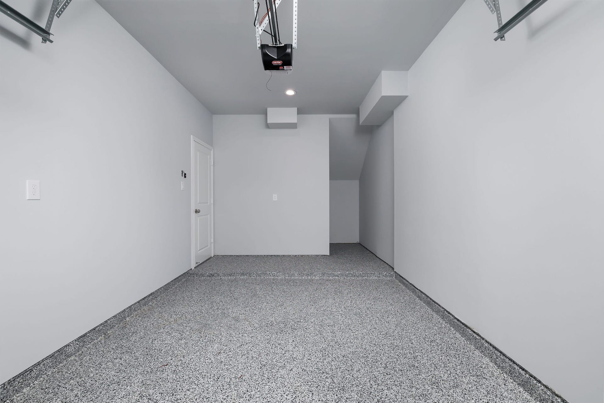 Check out the epoxy in garage.
