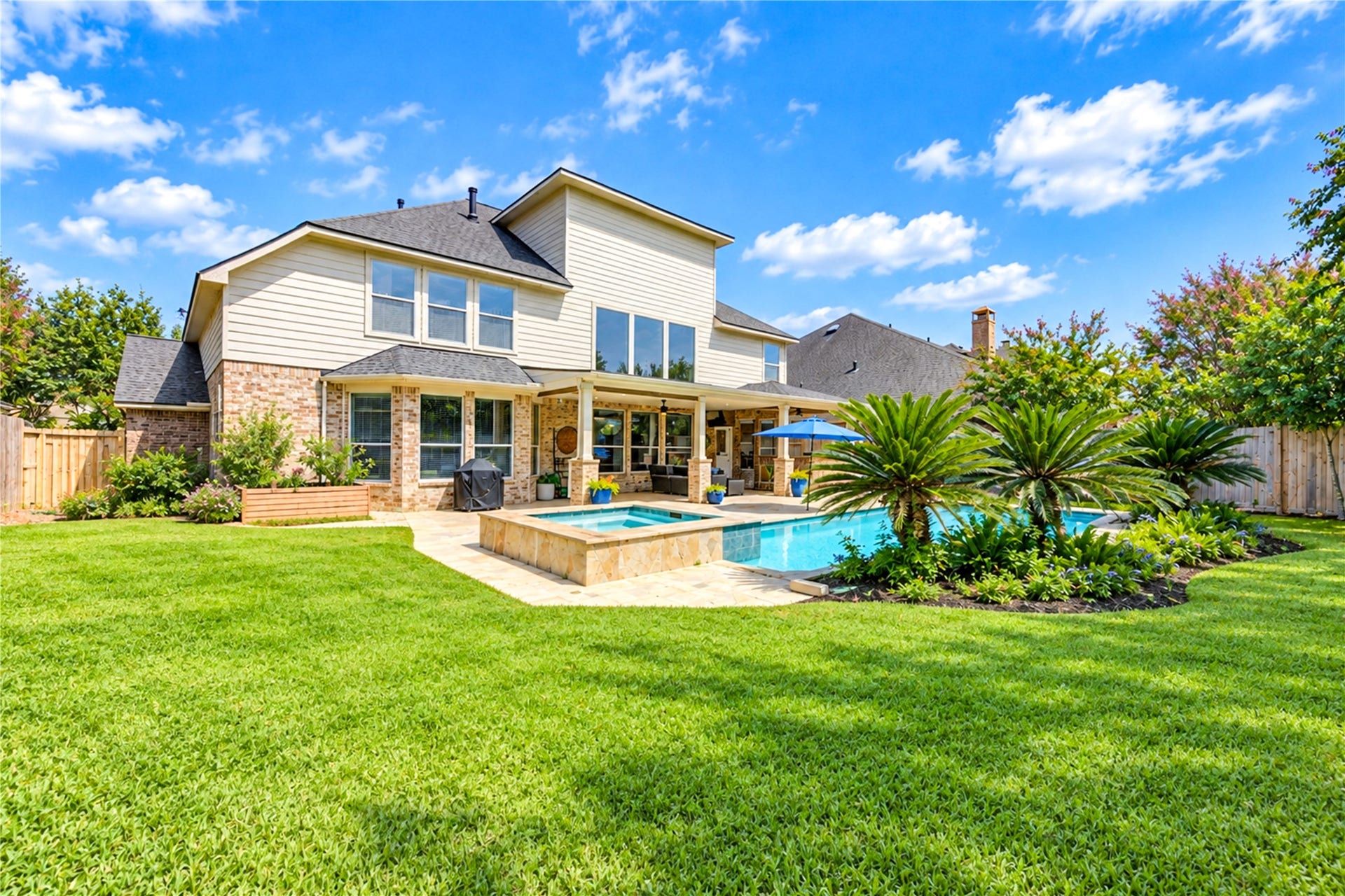 28019 Longspur Drive, Katy, TX 77494 Really nice backyard for family members