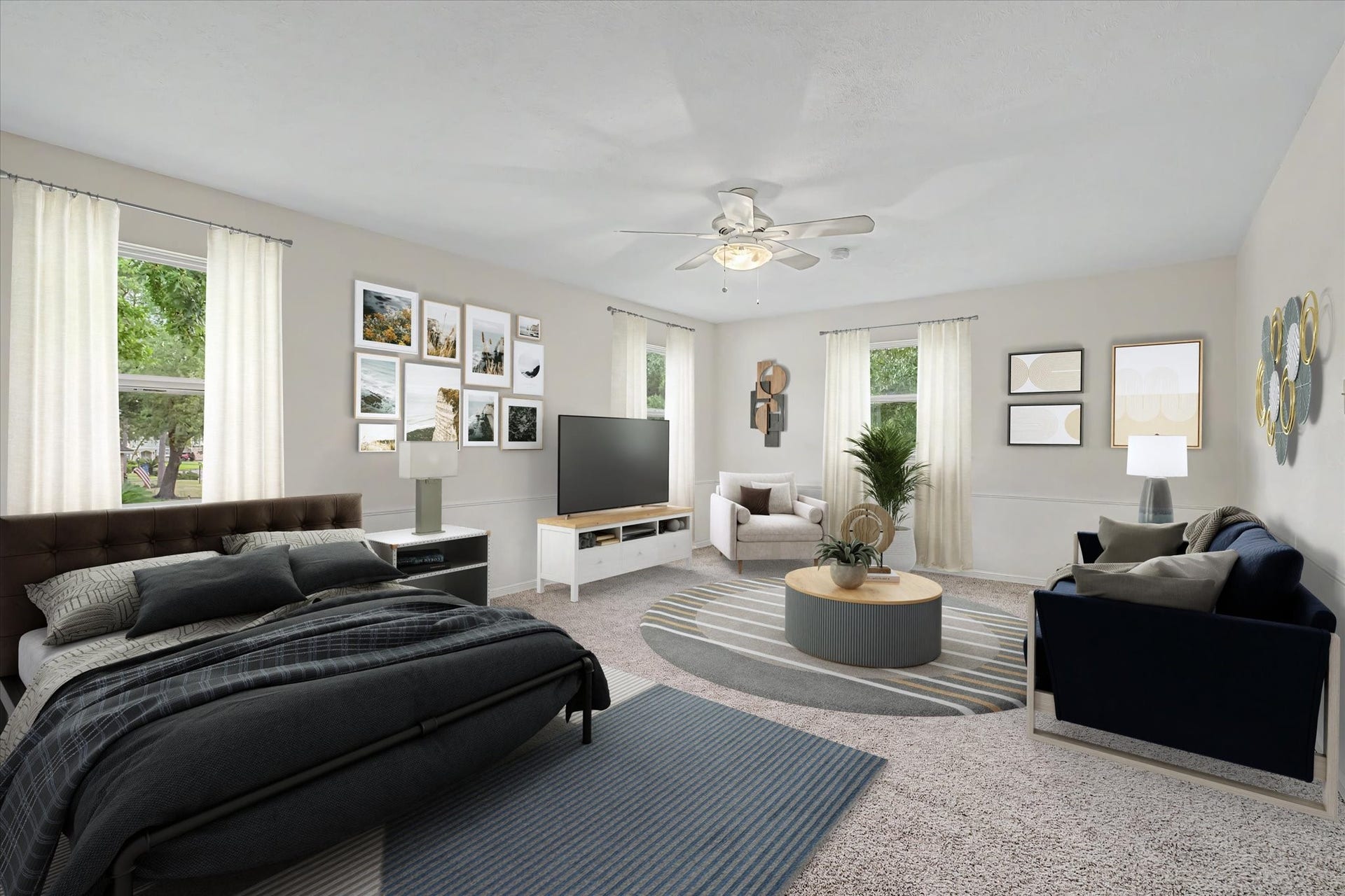 16215 N Greenfield, Spring, TX 77379 Secondary bedroom virtually staged