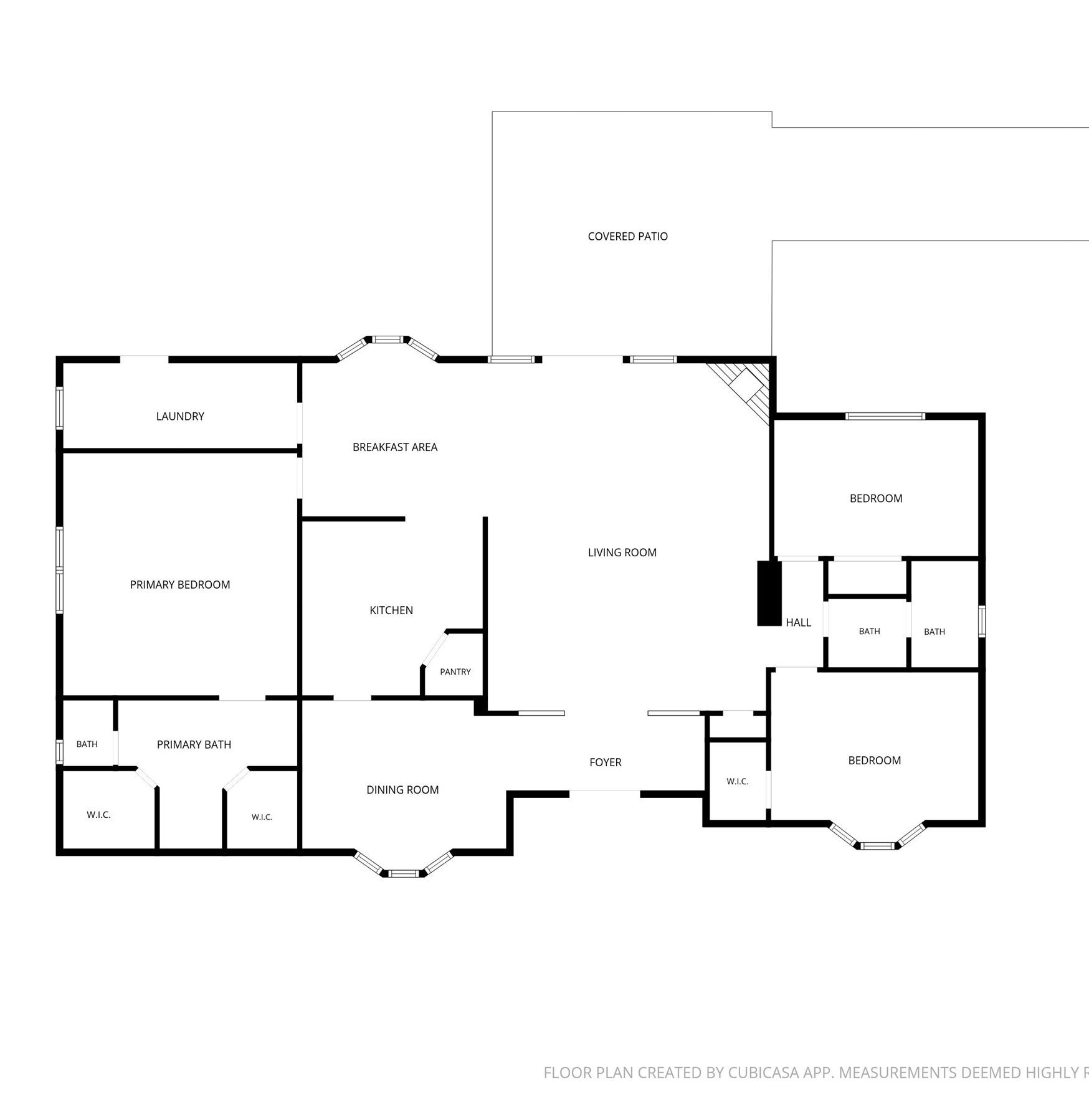 557 Fm 2693 Road E, New Waverly, TX 77358 Floor plan created by Cubicasa for illustration purposes only.