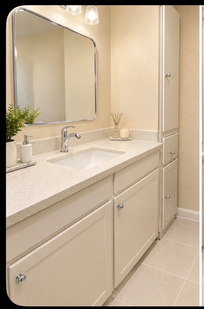 Up stairs bathroom shower and tub