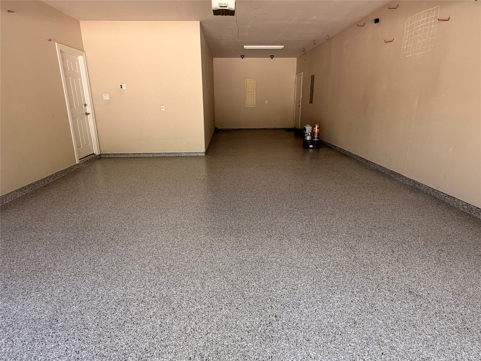 18034 Crescent Royale Way, Humble, TX 77346 New epoxy floors in the 3-car tandem garage!