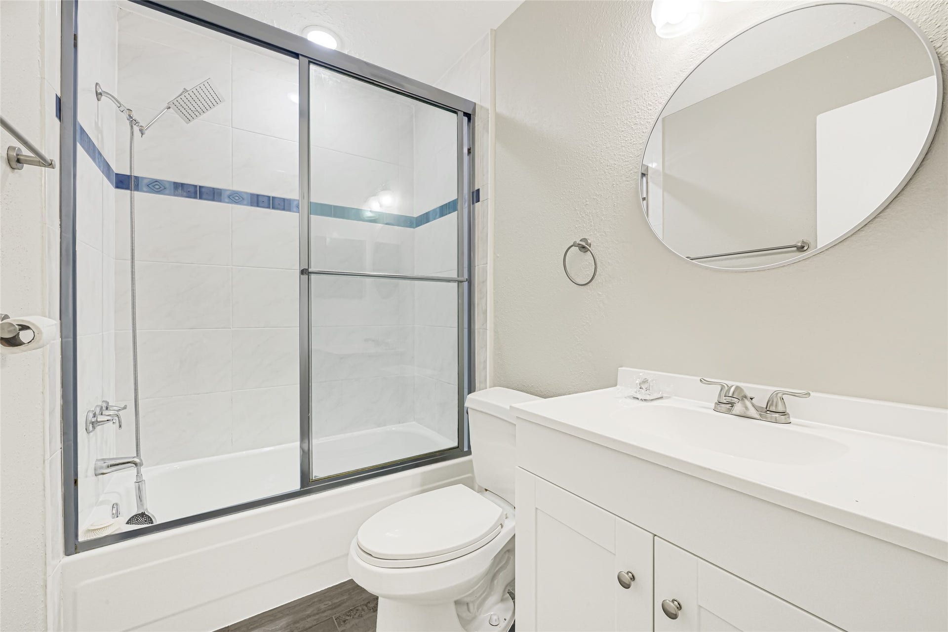 Primary bathroom.