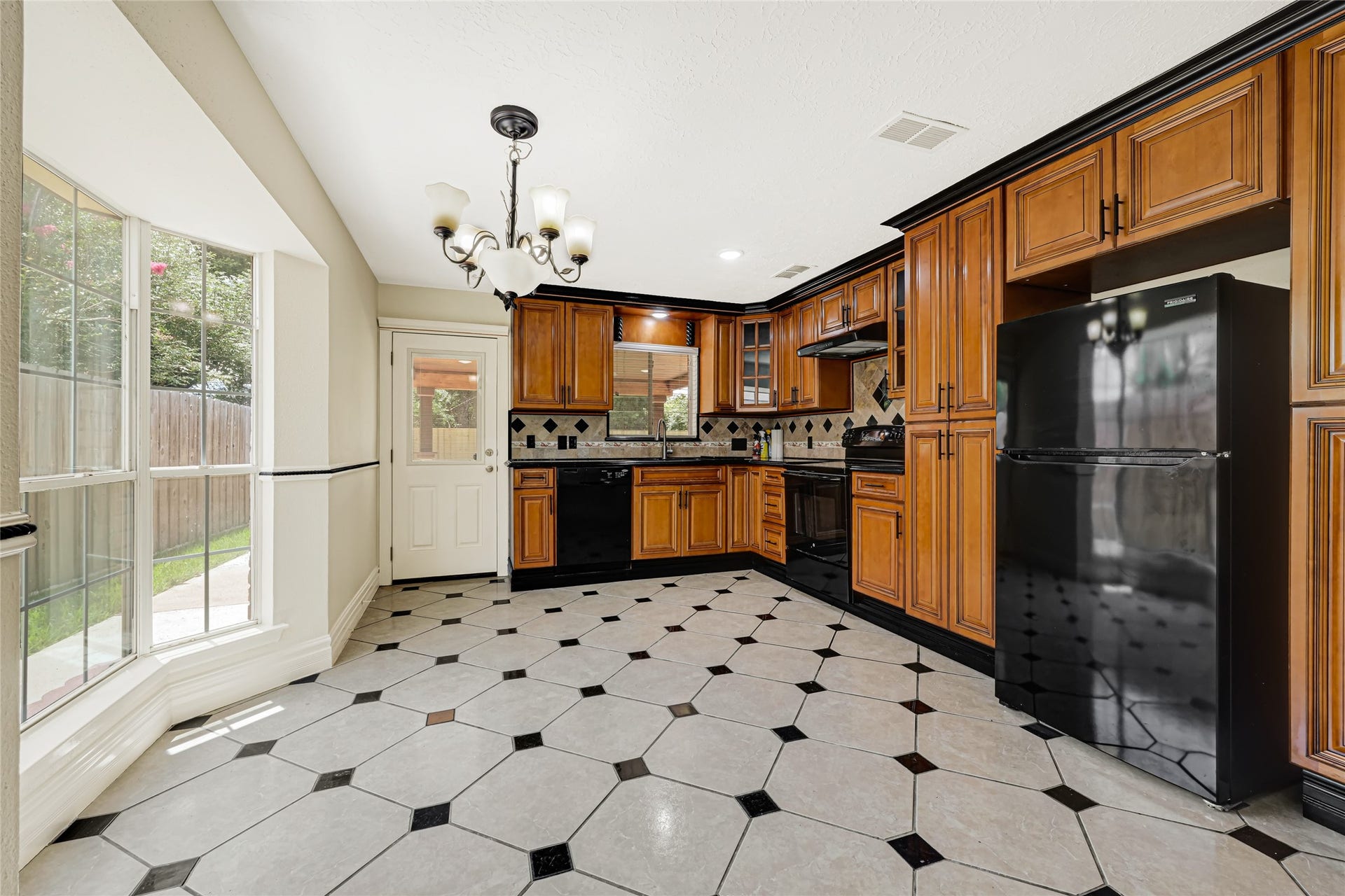 Custom kitchen cabinetry.