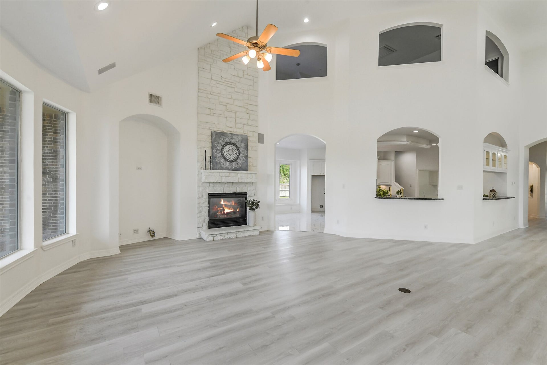 21018 W Farwood Terrace, Cypress, TX 77433 Open concept with large game room and full bathroom upstairs.
