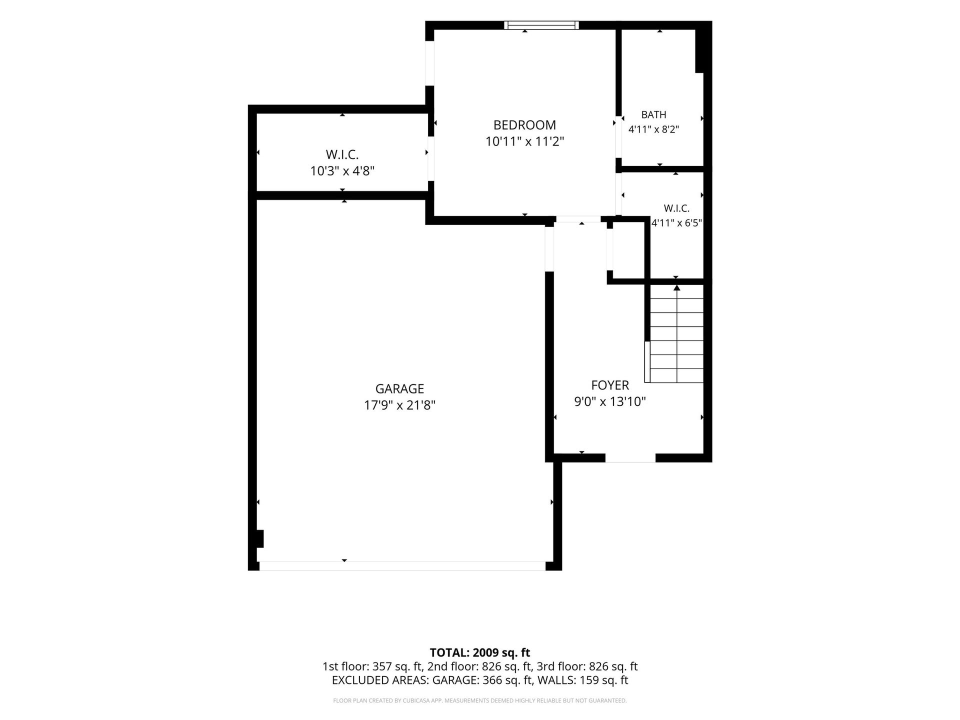 3309 Jefferson Street, #C, Houston, TX 77003 3309 Jefferson Court #C first-floor plan
