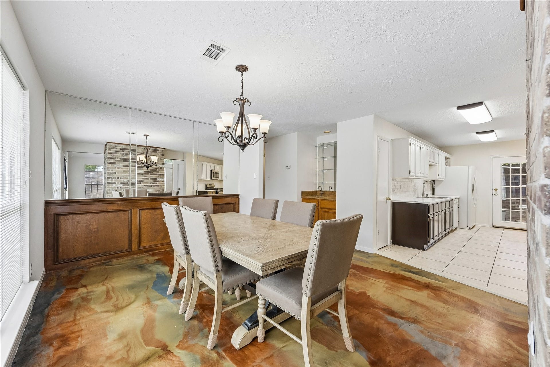3806 Crystal Falls Drive, Missouri City, TX 77459 Alternate view of dining room