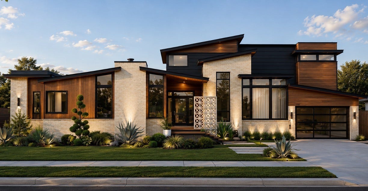 3510 N Braeswood Boulevard, Houston, TX 77025 Rendering of the available plans for 3510 N. Braeswood OR build your own dream home!