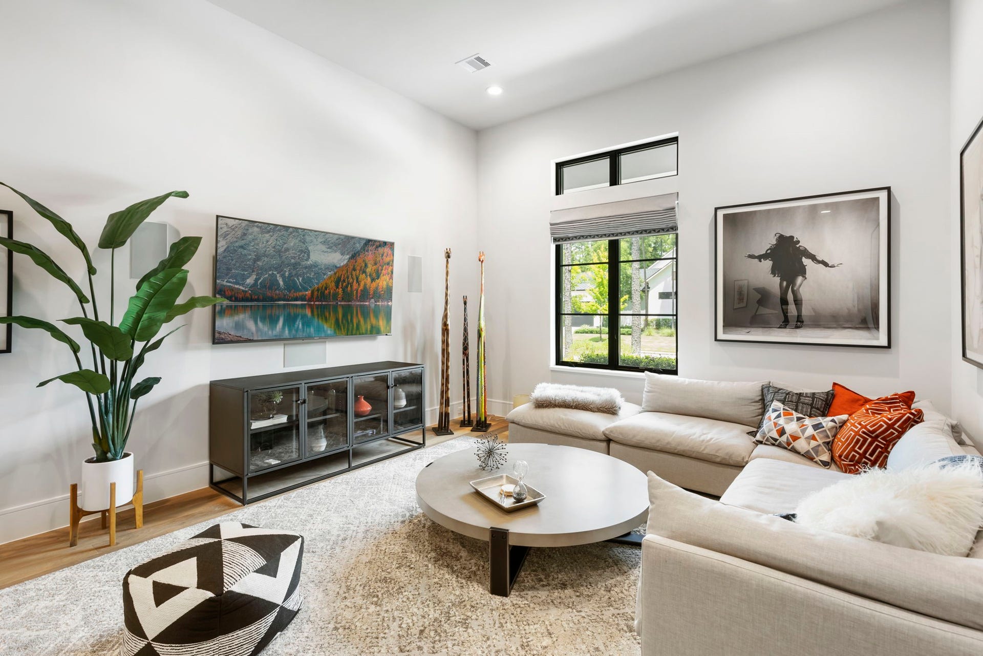 A few steps away, a versatile first-floor flex space awaits.