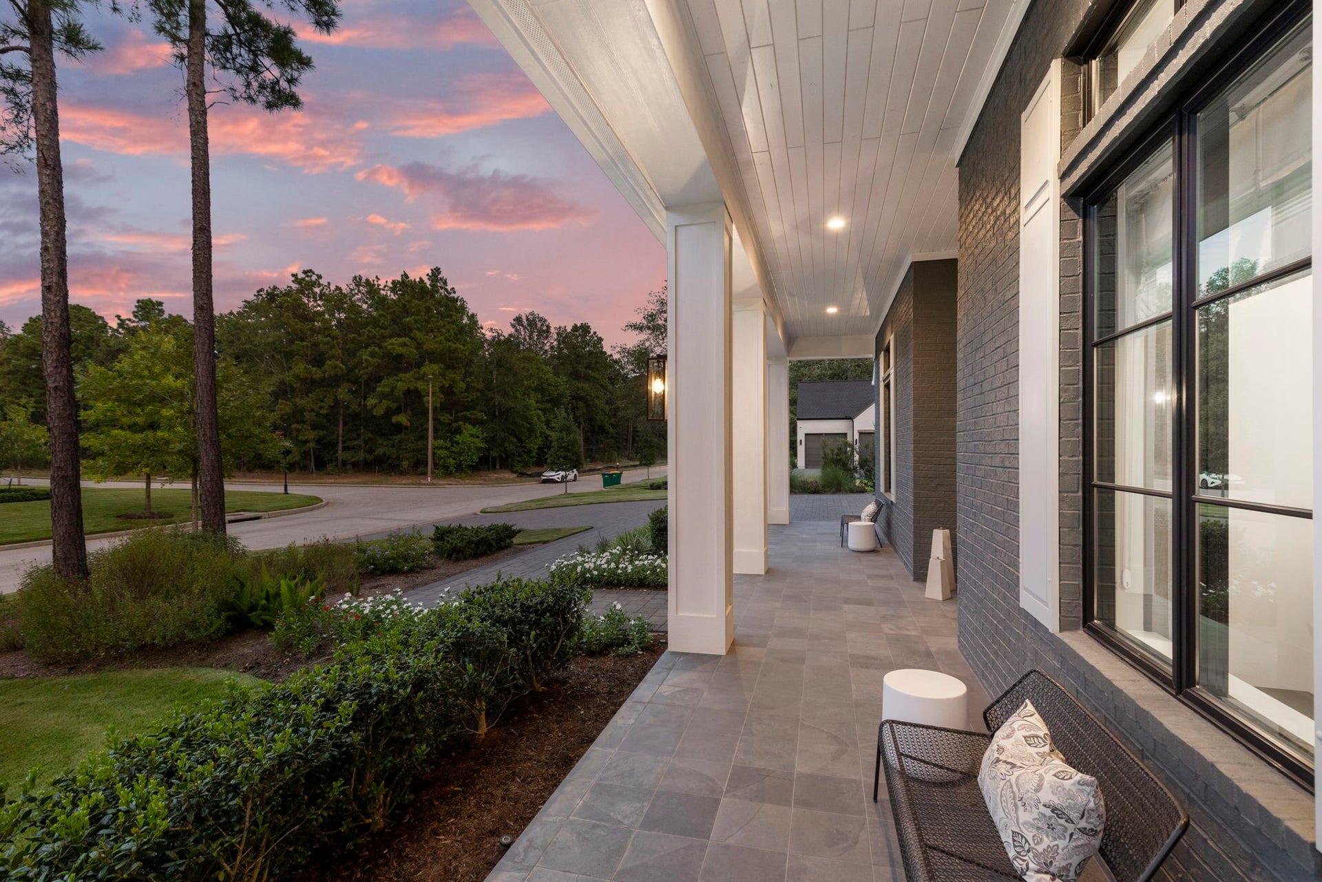 A peaceful setting, this home's inviting front porch sets the tone from the moment you arrive.