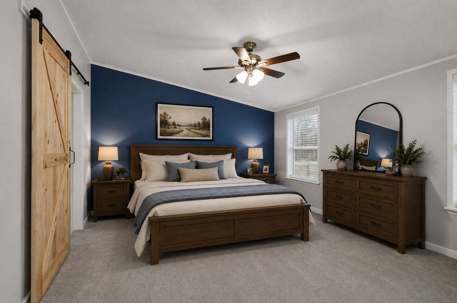 4621 Price Road, Montgomery, TX 77316 Primary bedroom virtually staged