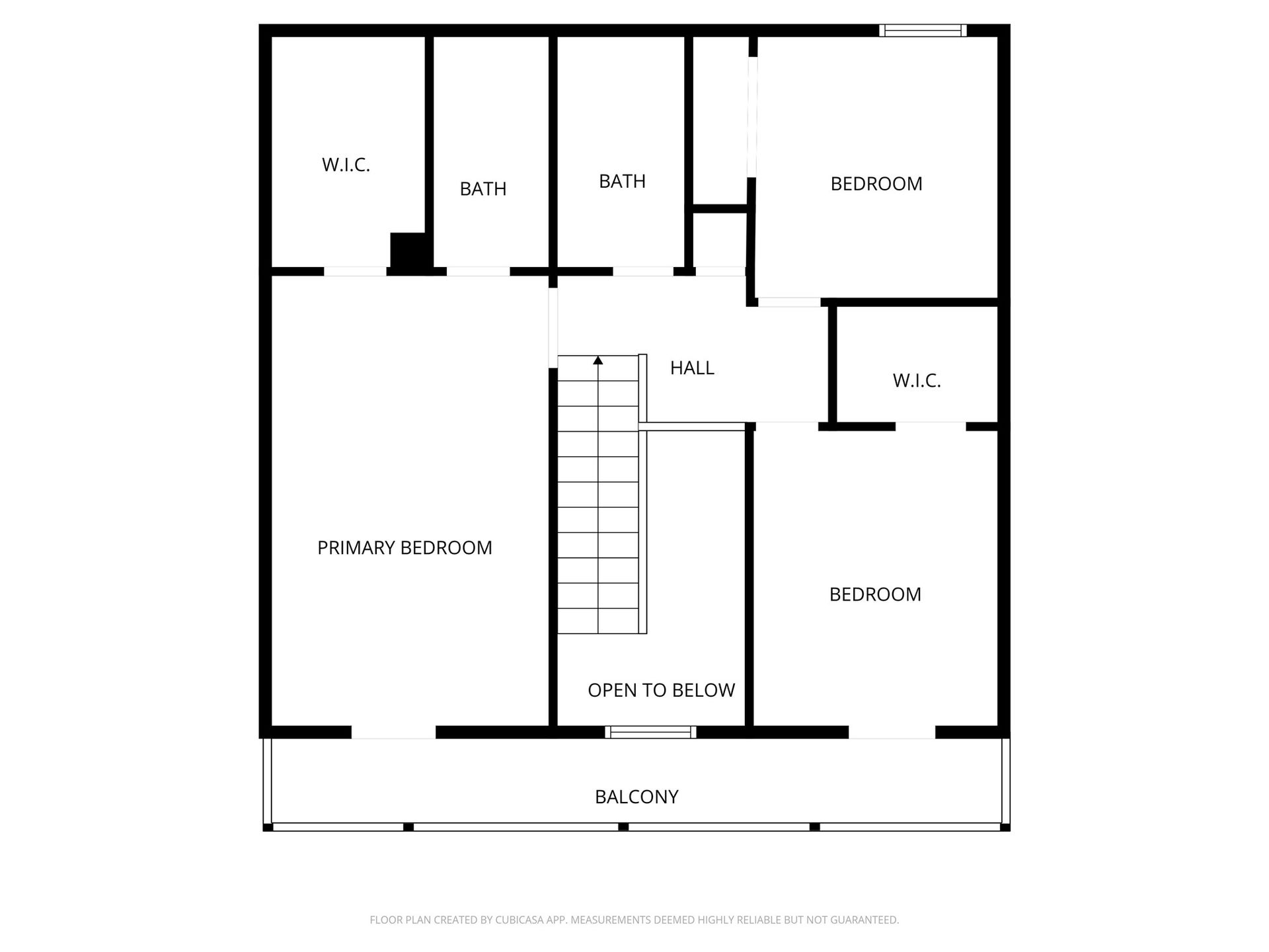 10 E Broken Oak Court, Spring, TX 77381 Second level floor plan.