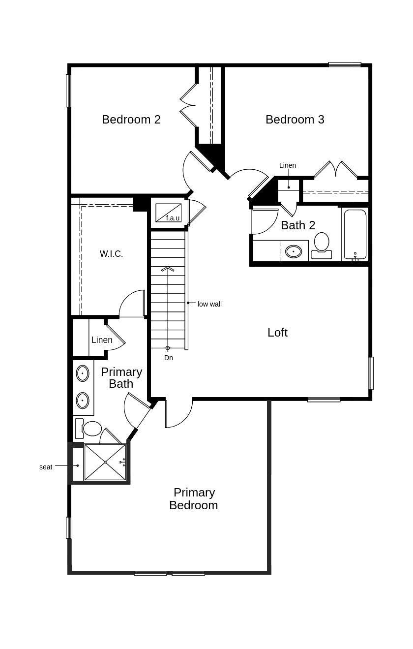 10160 Maple Cove Lane, Willis, TX 77378 This floor plan features 3 bedrooms, 2 full baths, 1 half bath, and over 1,900 square feet of living space.