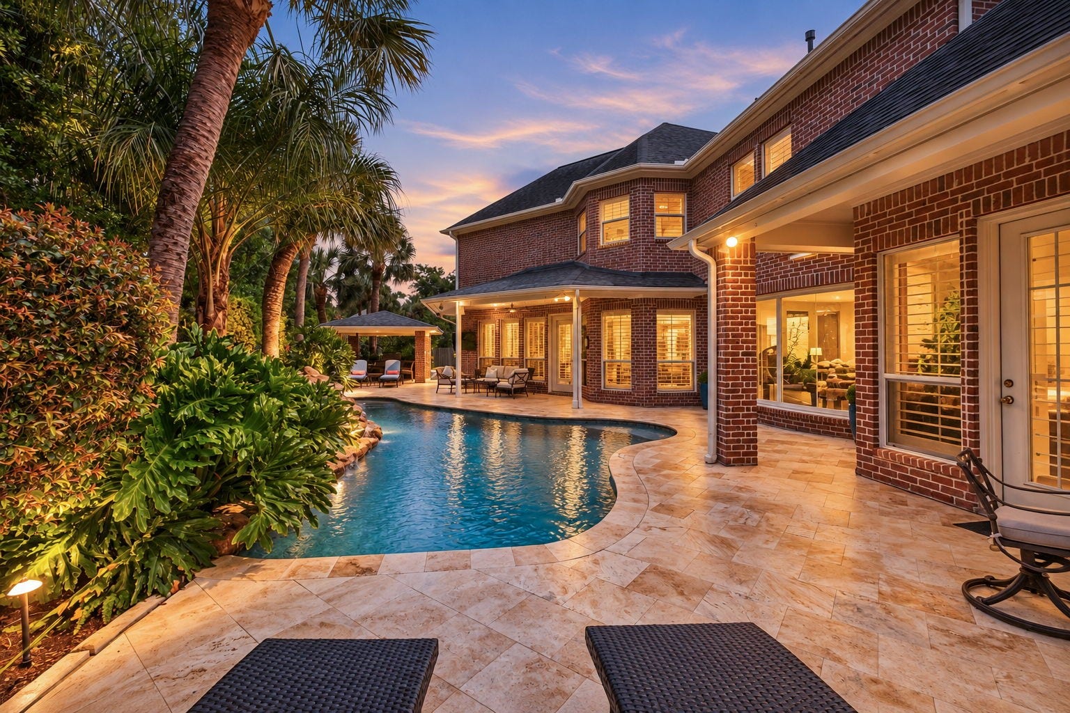 7 Silverloch Court, Sugar Land, TX 77479 Wow!! Imagine winding down here.