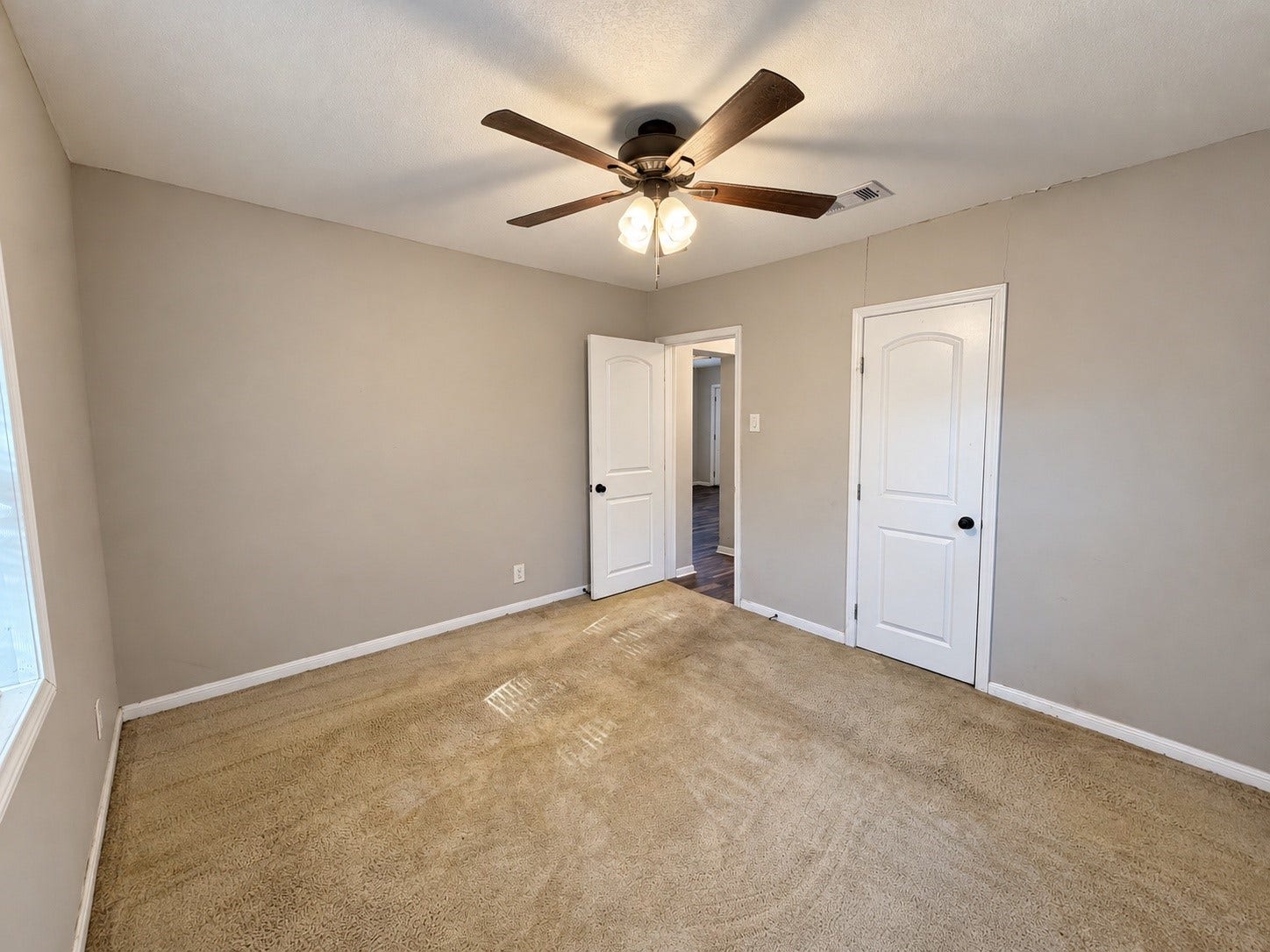 7442 Allsup Street, Houston, TX 77061 Another view of Bedroom 2, showing the closet and entry.