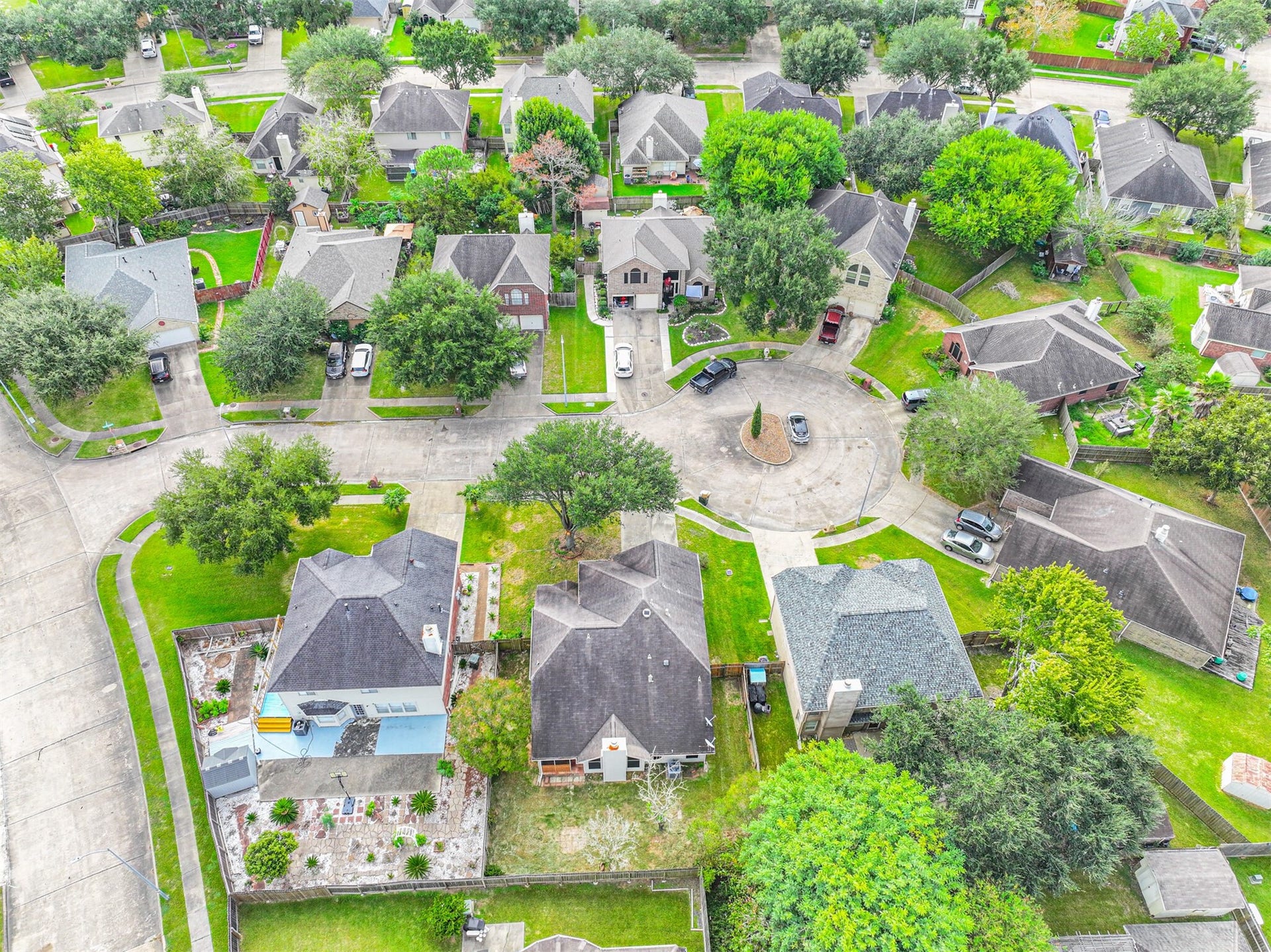914 Chase Creek Circle, Bacliff, TX 77518 Aerial
