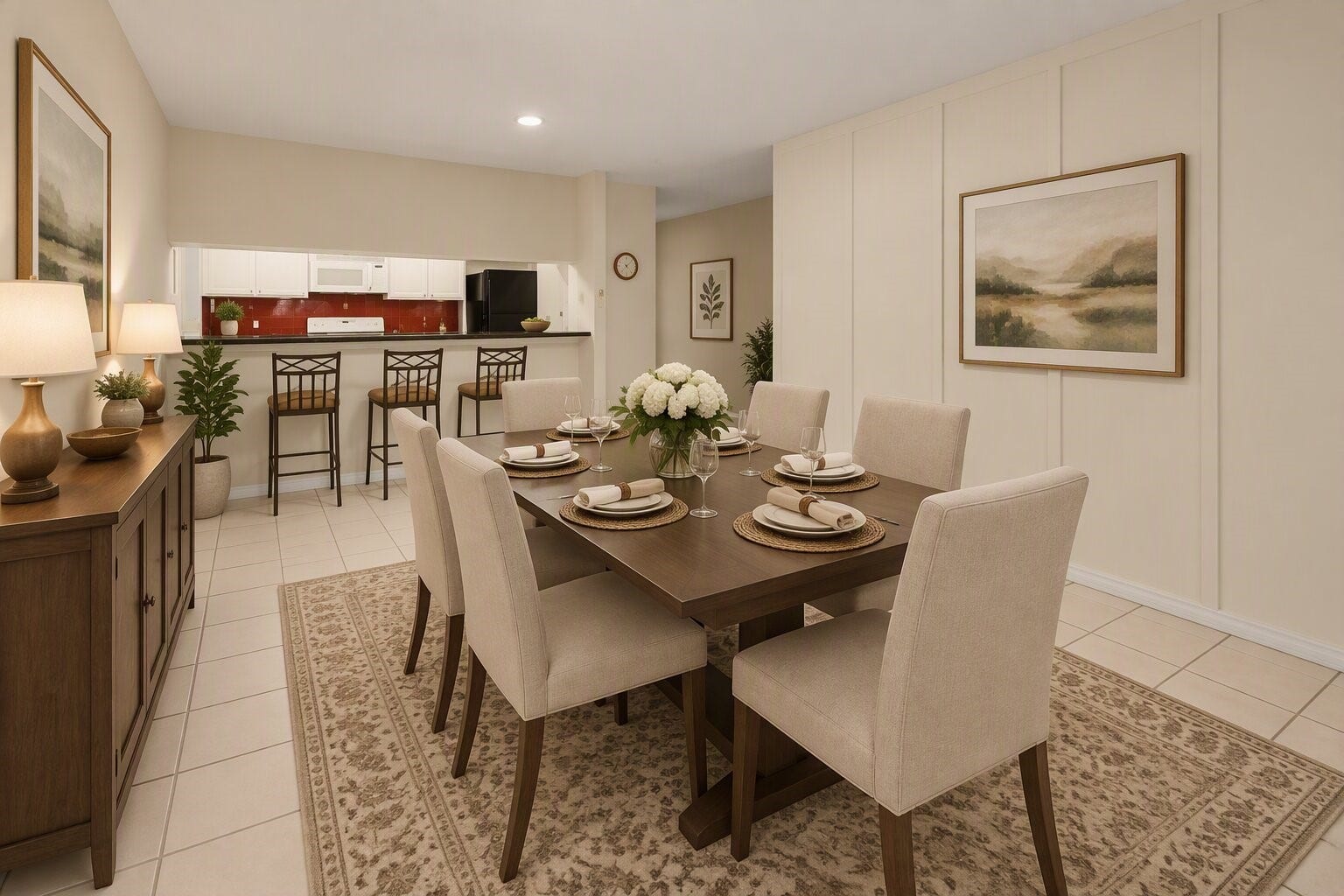 11907 Southlake Drive, Houston, TX 77077 Dining room with Bar