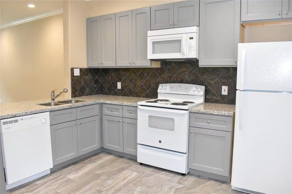1030 Perkins Drive, Bacliff, TX 77518 Kitchen- Illustration purpose only