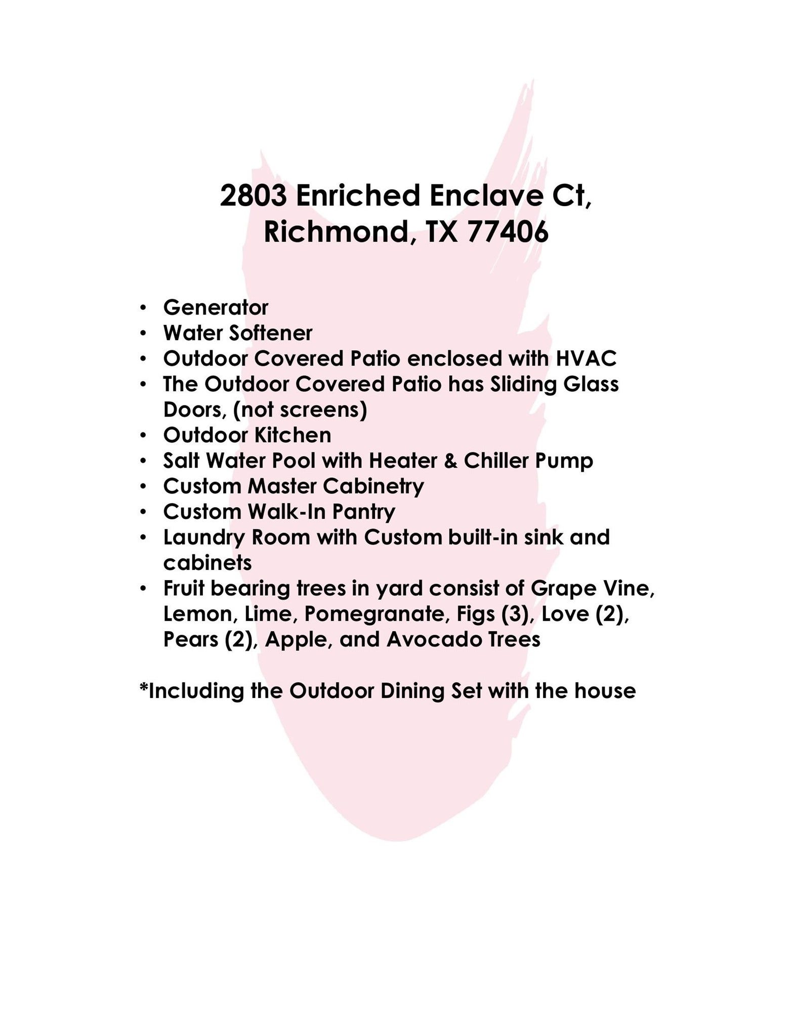 2803 Enriched Enclave Court, Richmond, TX 77406 2803 Enriched Enclave Court, Richmond, TX 77406