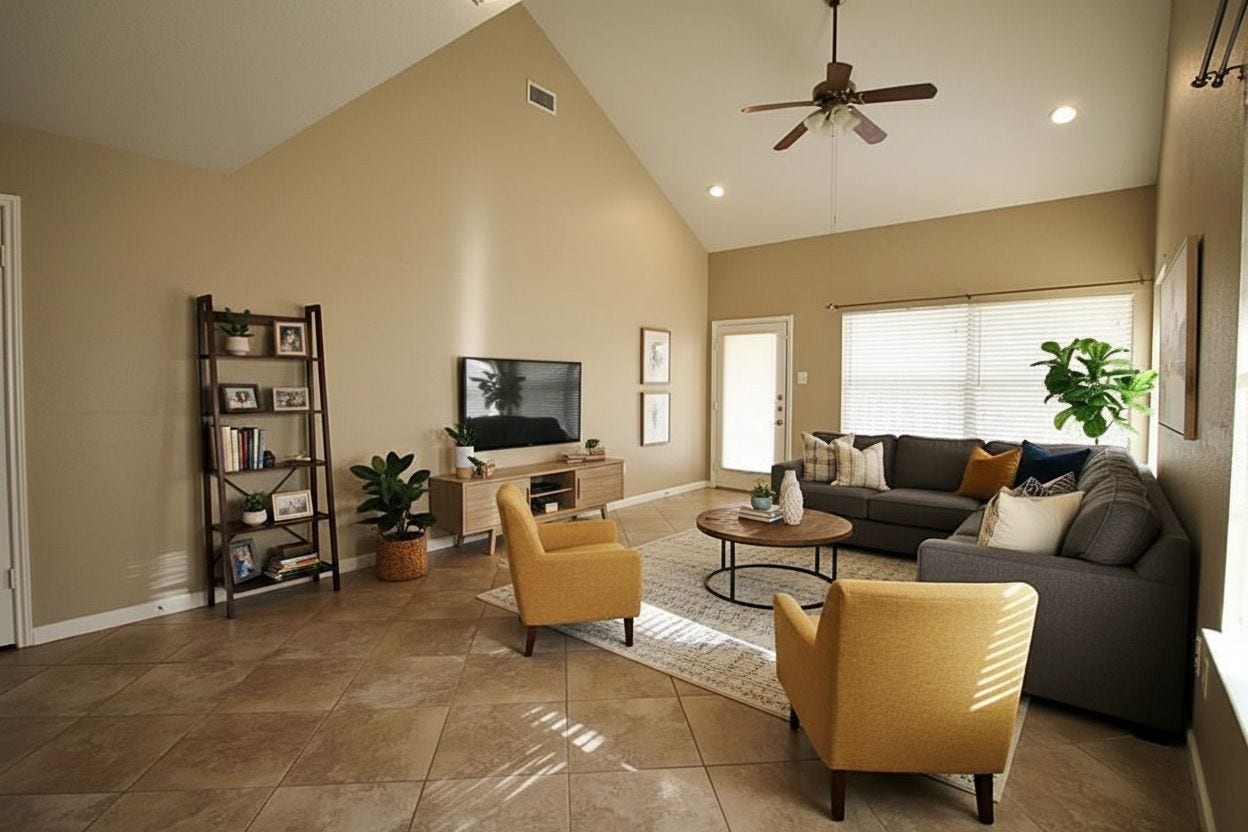 12026 Kleinmeadow Drive, Houston, TX 77066 AI staged photo