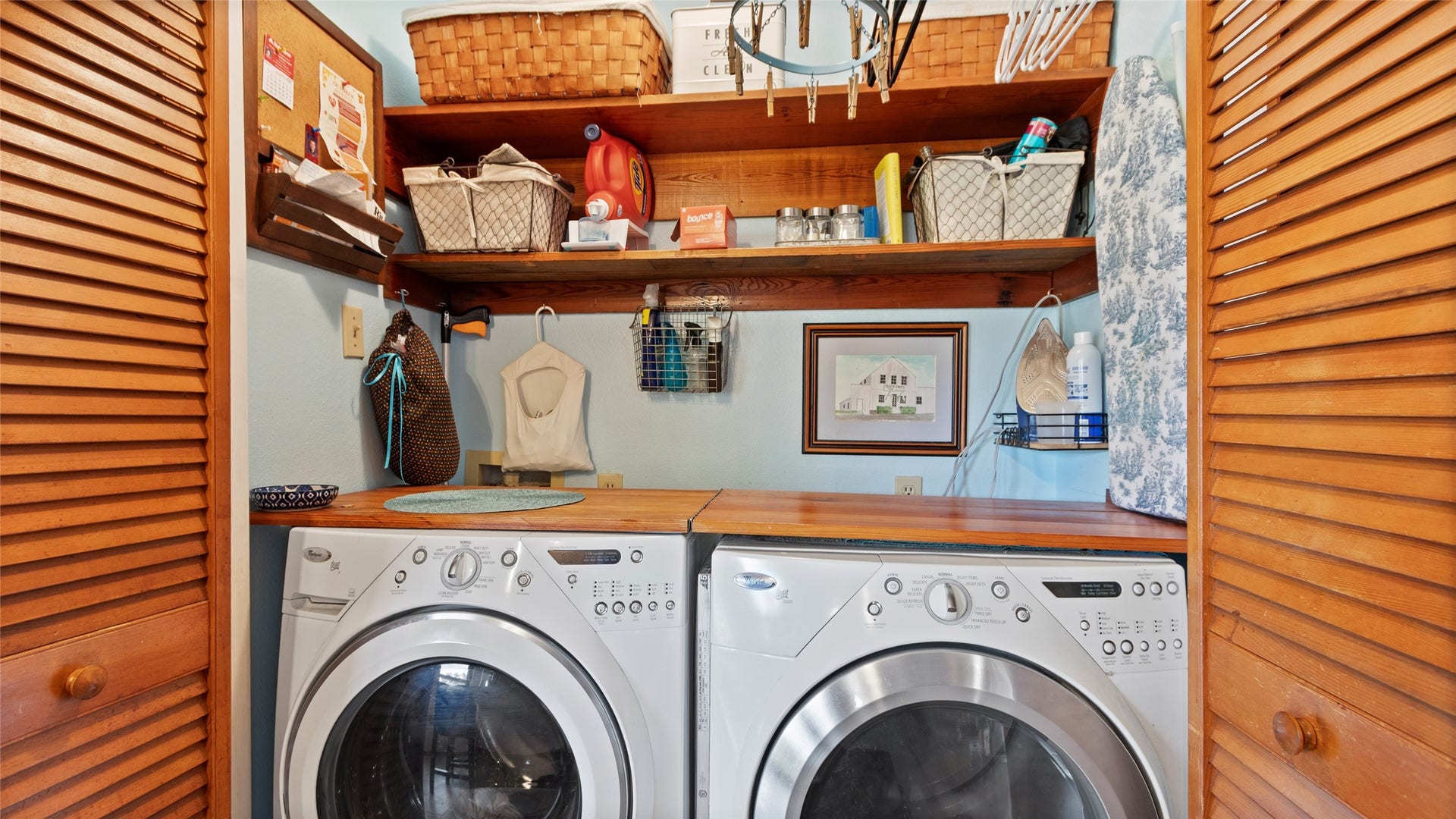 5101 W Zephyr Drive, #C378B, Alvin, TX 77511 Laundry In Tucked Away in the Kitchen