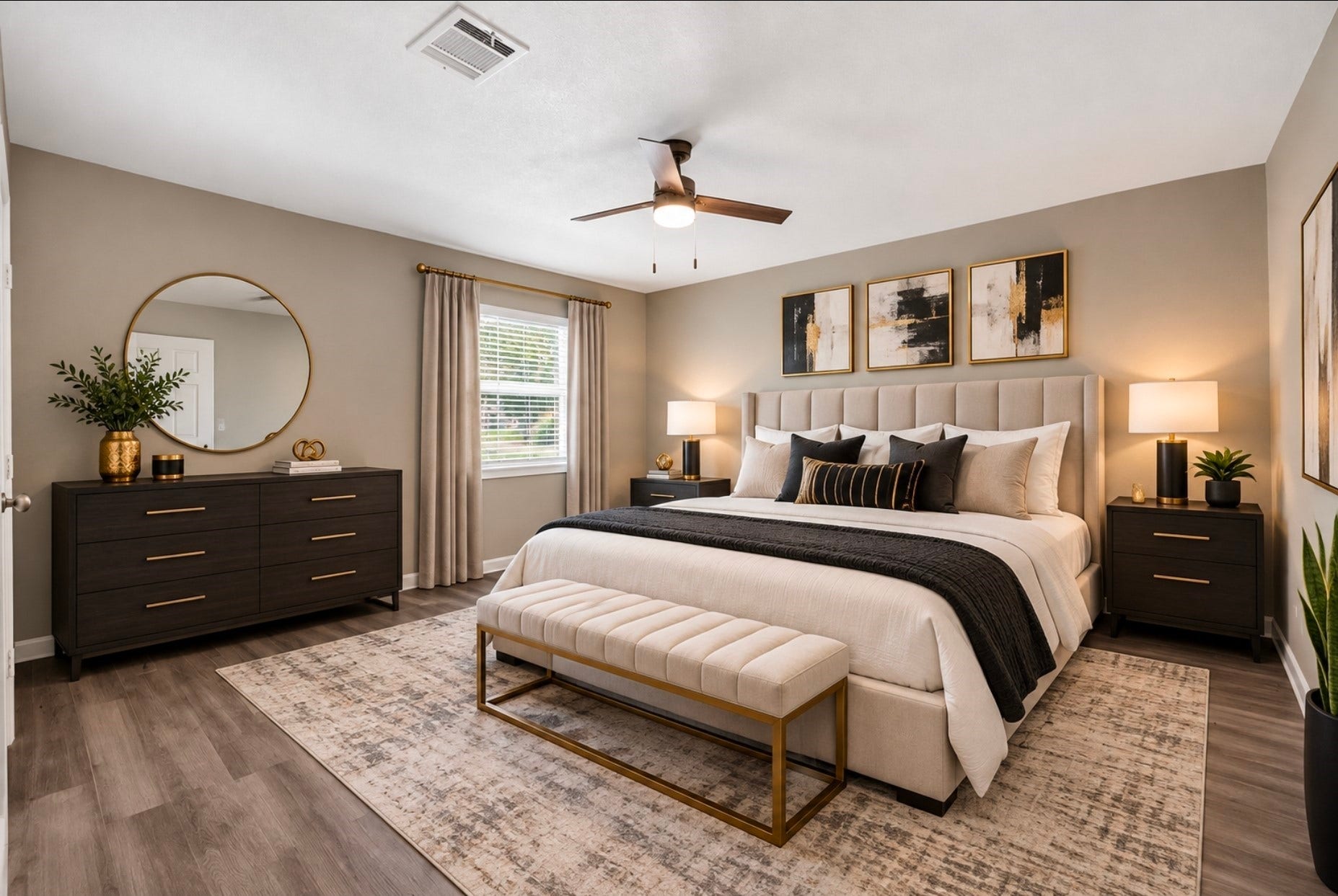 1302 Appomattox Drive, Texas City, TX 77591 Bedroom 3 virtually staged
