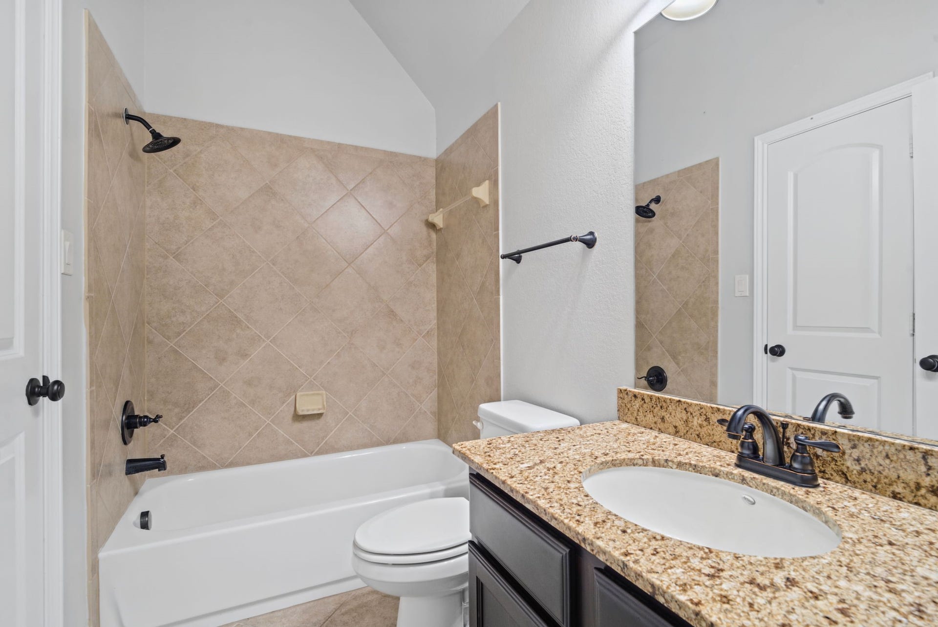 9819 St Romain Drive, Katy, TX 77494 Upstairs in-law suit bathroom.