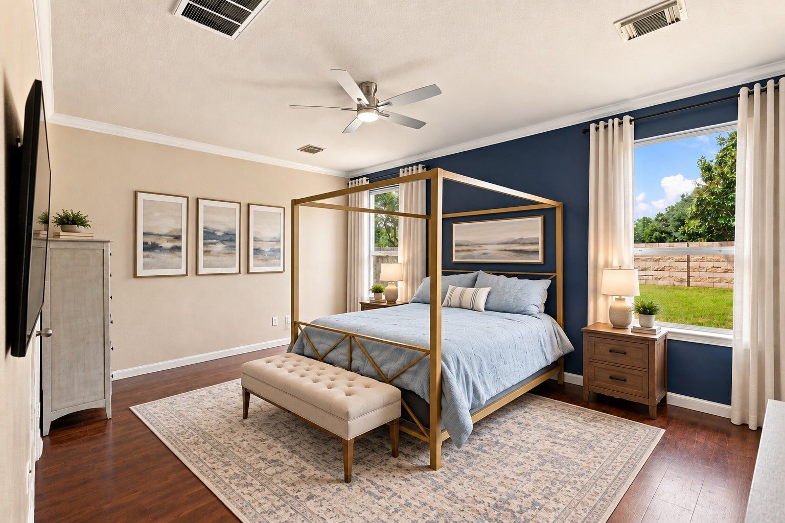 11107 Canyon Crossing Lane, Richmond, TX 77406 Primary BedroomVirtually Staged