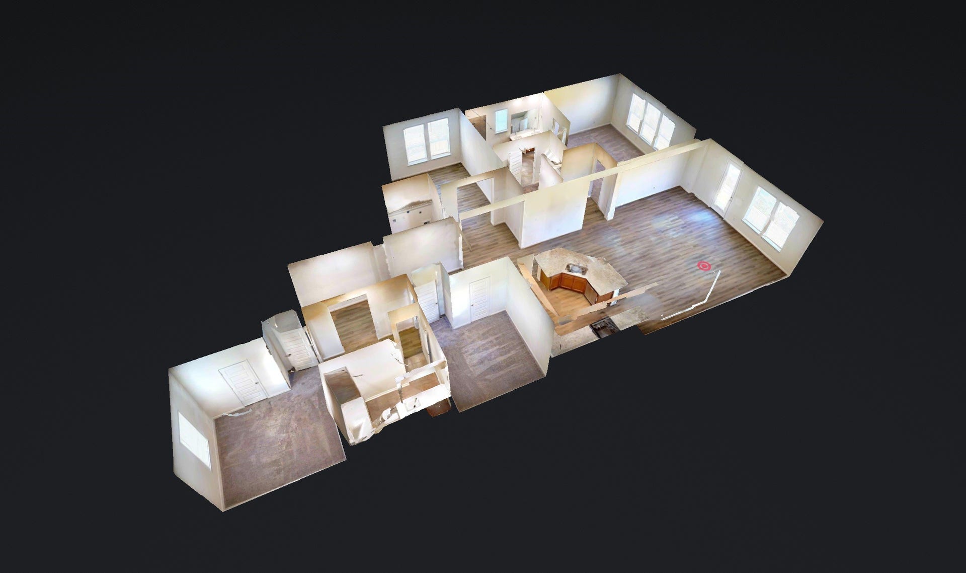 You can tour this absolutely incredible home from the comfort of your own computer in 3D! Do not forget to click the link to the virtual tour and see all this home has to offer!