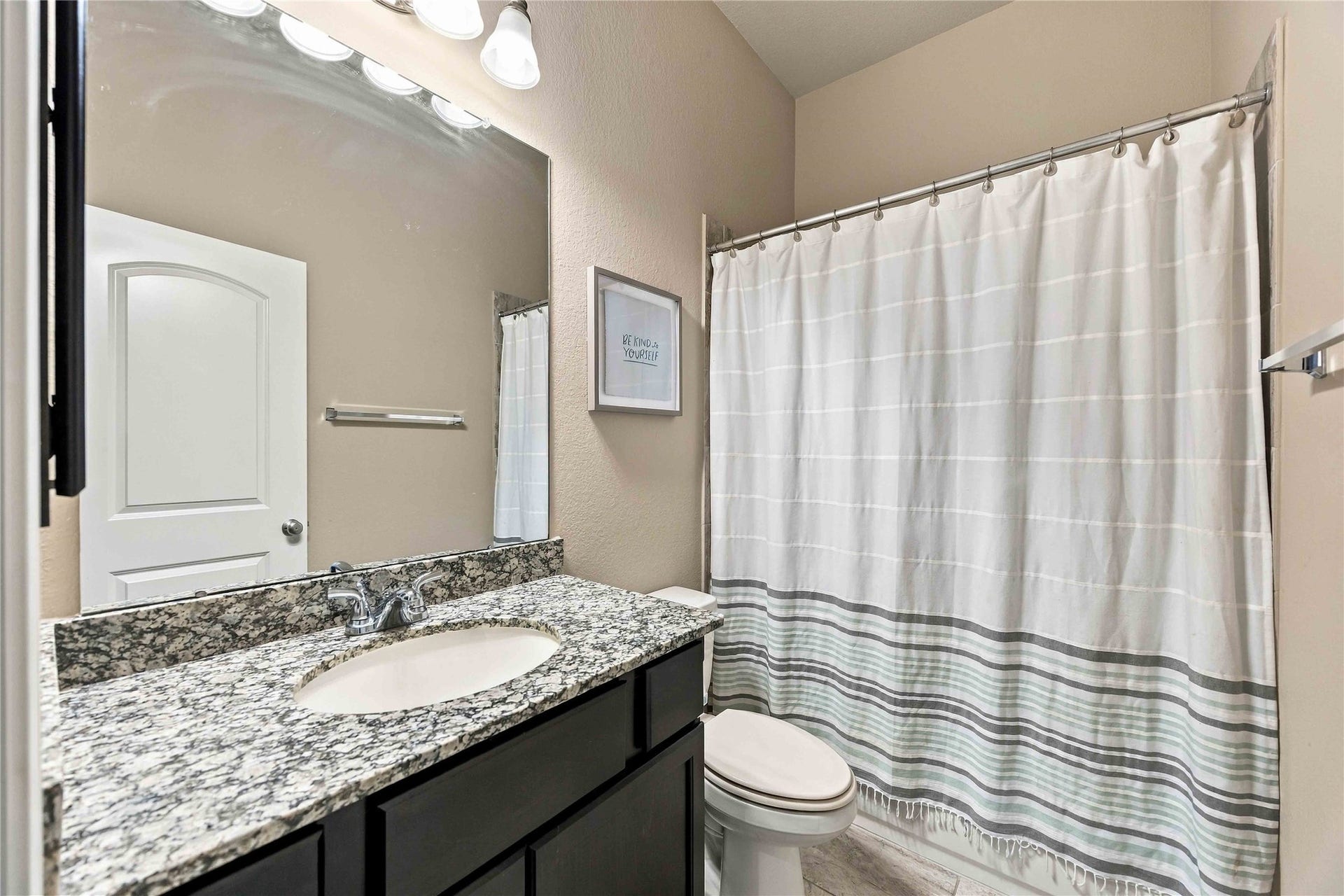 Secondary bathroom