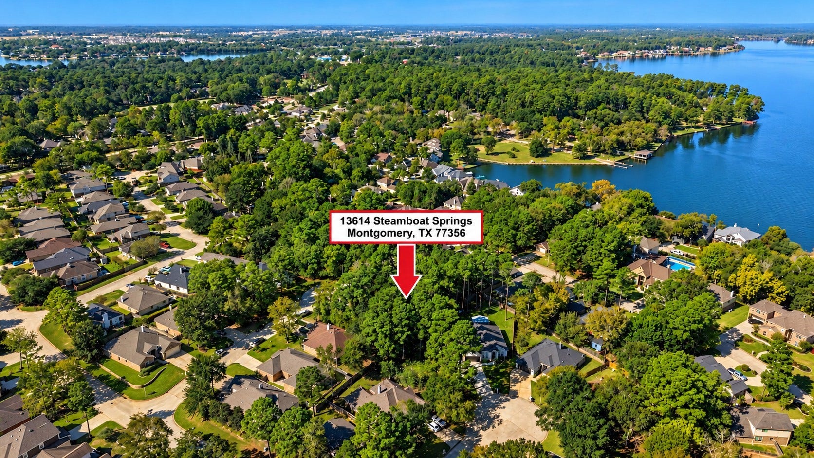 13614 STEAMBOAT SPRINGS, Montgomery, TX 77356 Build your dream home on this beautiful wooded cul-de-sac lot in the desirable Walden on Lake Conroe community!