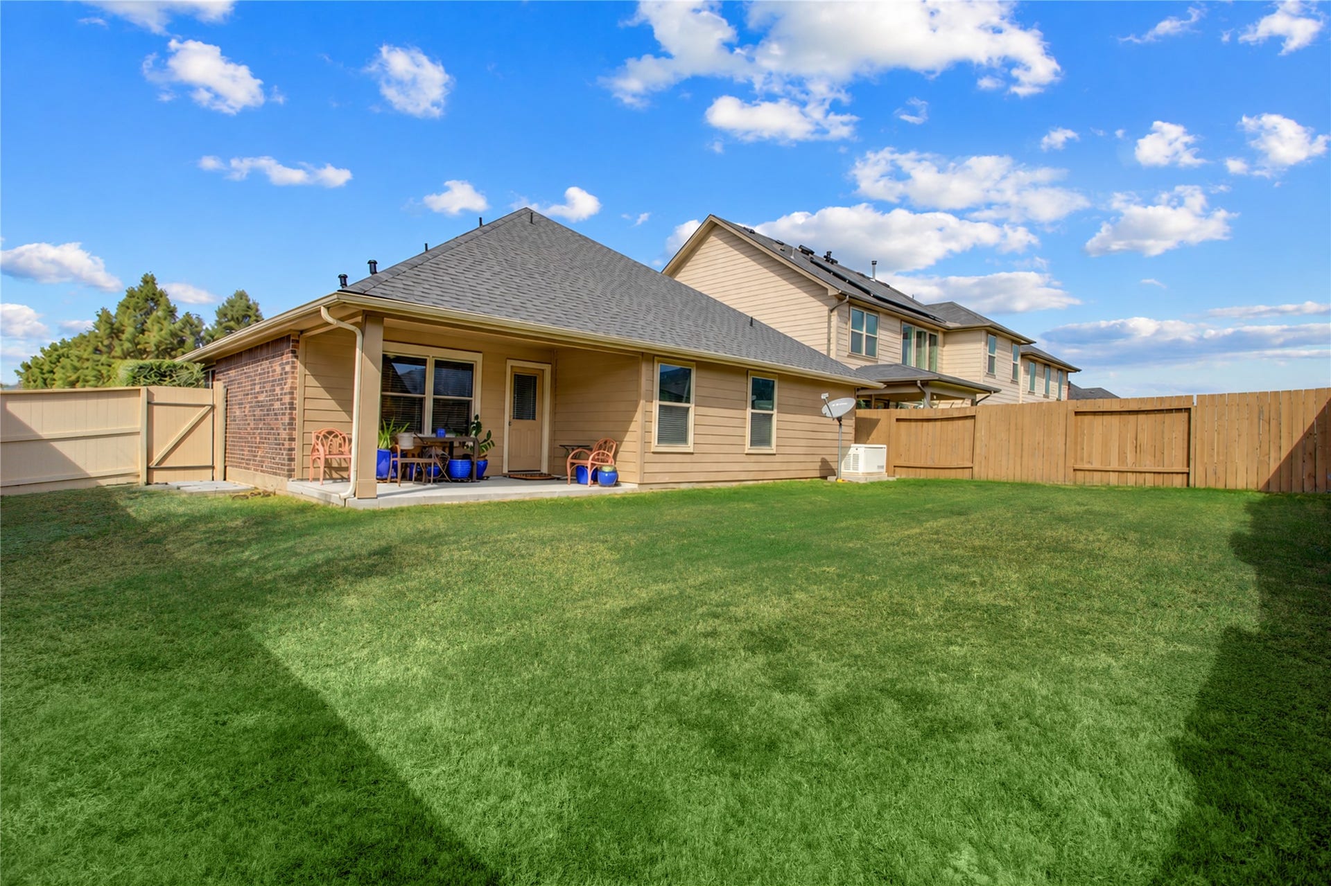Step outside to your covered patio overlooking a spacious, fully fenced backyard perfect for relaxing, entertaining, and outdoor gatherings. Imagine weekend barbecues, outdoor dining, and evenings under the covered patio with plenty of backyard space to enjoy.
